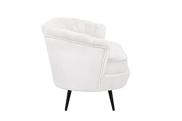 купить Диван ракушка Pearl Triple Beige на черных ножках