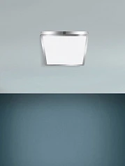 купить 30894 Накладной светильник FUEVA 5, LED 20,5W, 2500lm, IP44, L285, B285, H30, сталь/пластик, белый в интернет-магазине