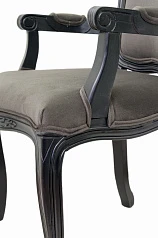 заказать Мягкий стул с подлокотниками Gran Arm Grey