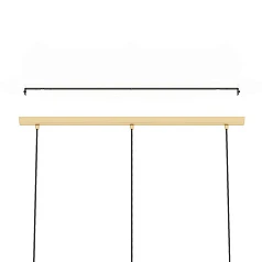 купить 43909 Люстра CARLTON, 3X60W (E27), L805, B205, H1100, сталь, золотой в интернет-магазине