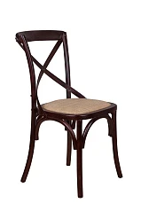 купить стильный Стул Cross Back Chocolate в интернет-магазине