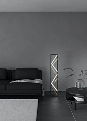 купить 390419 Светод торшер с рег-кой цветовой темп-ры PENELA, 23W(LED) ,2700-6500K, 2300lm, алюминий, сталь, черный, золотой в интернет-магазине