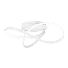 390526 Светодиодный настенно-потолочный светильник с регулировкой цветовой температуры RIAZA, 1X40W(LED), ?830, 2200-6500K, 7300lm, алюминий, сталь, б в интерьере