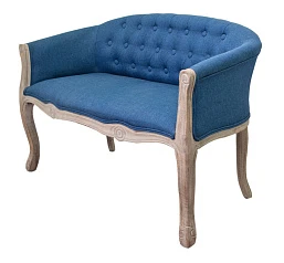купить Диван французский стиль Kandy Double Blue цвет серый