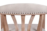 красивый Мягкий стул с подлокотниками Tanner Beige