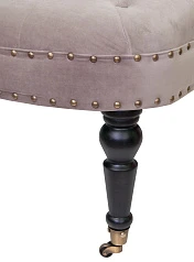 стильное Низкое кресло Aviana Taupe Velvet