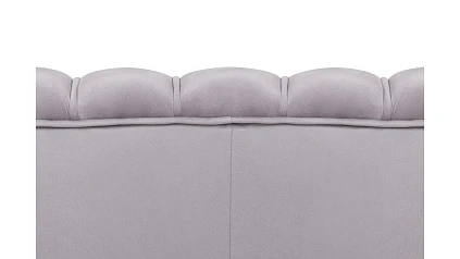 Комплект кресел и дивана ракушка Pearl Triple Grey