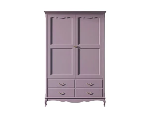 купить стильный Шкаф "Leontina Lavanda" двустворчатый с ящиками арт ST9327KR2L