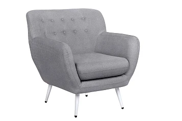 Низкое кресло Fuller Grey V2 в интерьере