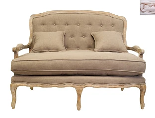 купить Прямой диван модерн Yareli розовый в интернет-магазине