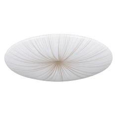 красивые 900501 Потолочный светильник NIEVES 1, LED 7X4,4W, 3710lm, H70, ?510, сталь, белый/пластик, белый, золотой