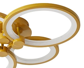 красивые Светильник Oris 4 rings gold