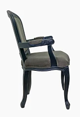 заказать Мягкий стул с подлокотниками Gran Arm Grey
