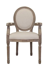 купить стильный Мягкий стул с подлокотниками Volker Arm Beige