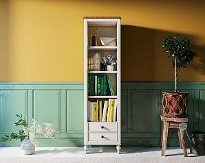 красивые Узкий стеллаж "Odri" с ящиками в стиле Прованс арт od2130L