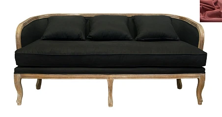 фото Красный диван Nora классический