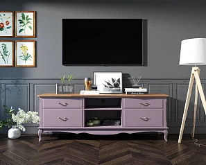 заказать Комод Leontina Lavanda под TV удлиненный арт ST9328/2L