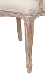 Мягкий стул с подлокотниками Gran Arm Beige в интерьере