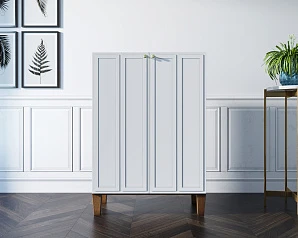фото Шкаф-буфет "Andersen" малый арт AN18WH в интерьере