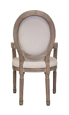 фото Мягкий стул с подлокотниками Volker Arm Beige в интерьере