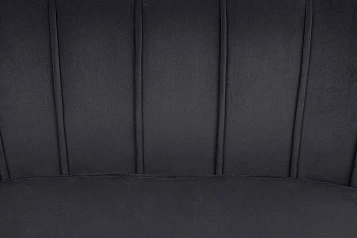 купить красивый Трехместный диван ракушка для гостиниц Pearl Triple Black в интернет-магазине