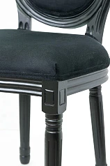 Дизайнерский обеденный стул модерн Volker Black