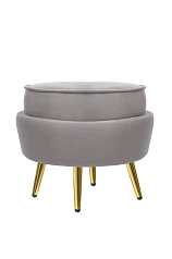 красивые Пуф Pearl Adorn Grey