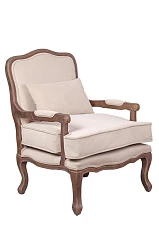 Мягкое полукресло с подлокотниками Nitro Beige V4 на заказ