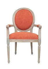 заказать стильные Мягкий стул с подлокотниками Diella Orange