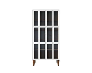 заказать Шкаф двухстворчатый "Andersen" с рифлеными стеклами арт AN12WH