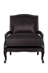 фото Классическое кресло для гостиниц Trak Black в интерьере
