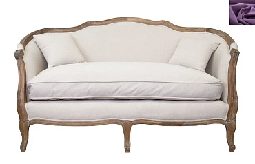 купить стильный Диван ампир Darcy 2 фиолетовый в интернет-магазине