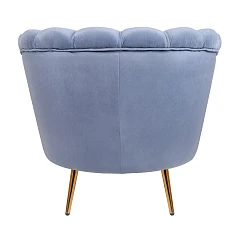 фото Низкое кресло ракушка Pearl Sky в интерьере