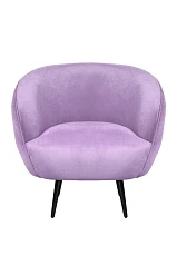 купить Мягкое кресло Benee Purple на черных ножках