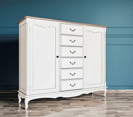 купить Комод «Leontina» с шестью ящиками и дверками арт ST9350