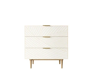 заказать Комод с тремя ящиками "Line" LN12/GR1/beige