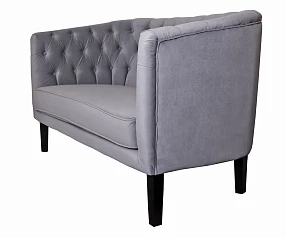 заказать Прямой двухместный диван Harry серый