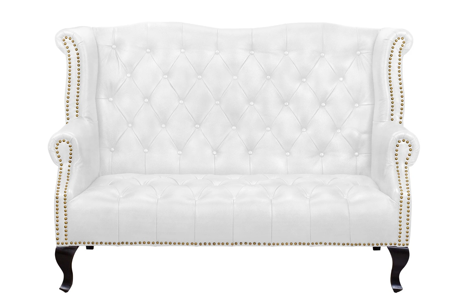 Кожаный дизайнерский диван лофт Royal Sofa White в интерьере