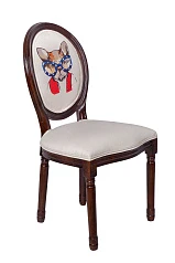 Стул Volker Bulldog Print в интерьере