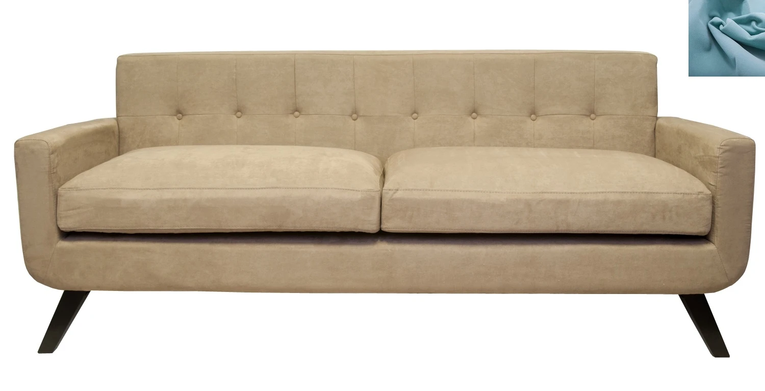 купить красивый Диван скандинавский на ножках Uter голубой в интернет-магазине