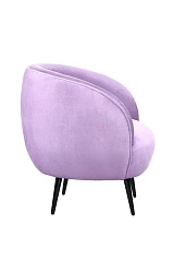 купить Мягкое кресло Benee Purple на черных ножках