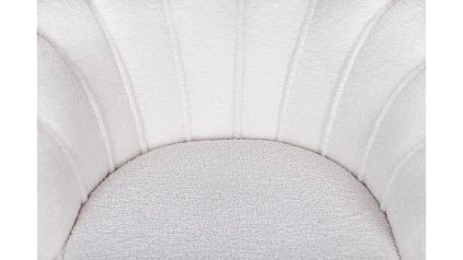 Комплект кресел ракушка Pearl White Boucle