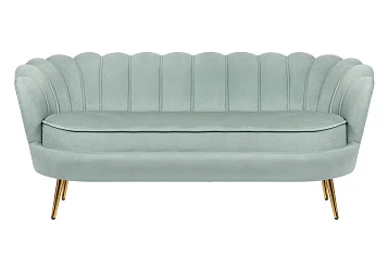 Диван ракушка для гостиниц Pearl Triple Green