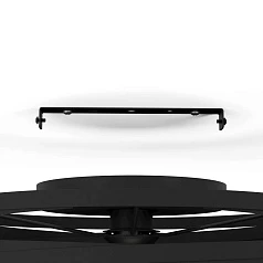 купить 900164 Потолочный светильник CREMELLA, 1x60W, E27, H260, ?370, сталь, черный