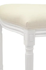 купить красивый Дизайнерский обеденный стул модерн Volker Beige and White в интернет-магазине