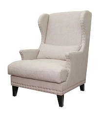 купить стильное Мягкое полукресло с подлокотниками Agon Beige в интернет-магазине