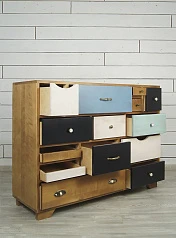купить Комод «Aquarelle Birch» 14 ящиков арт RE-13ETG/4 в интернет-магазине