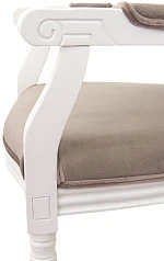 купить красивый Мягкий стул с подлокотниками Volker Arm Taupe