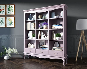купить красивый Стеллаж Leontina Lavanda тройной арт GS27/3L
