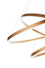 Люстра Orblaze 3 rings 600 gold в интернет-магазине